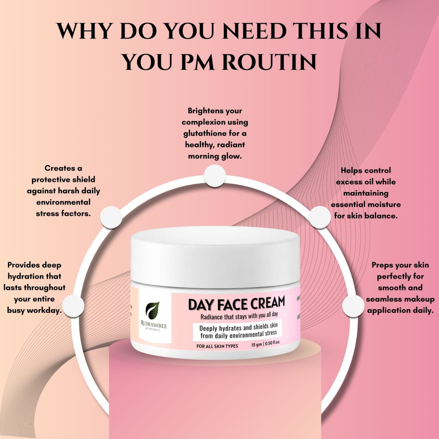 Rudrashree Day Face Cream – Deep Hydration & Daily Skin Protection