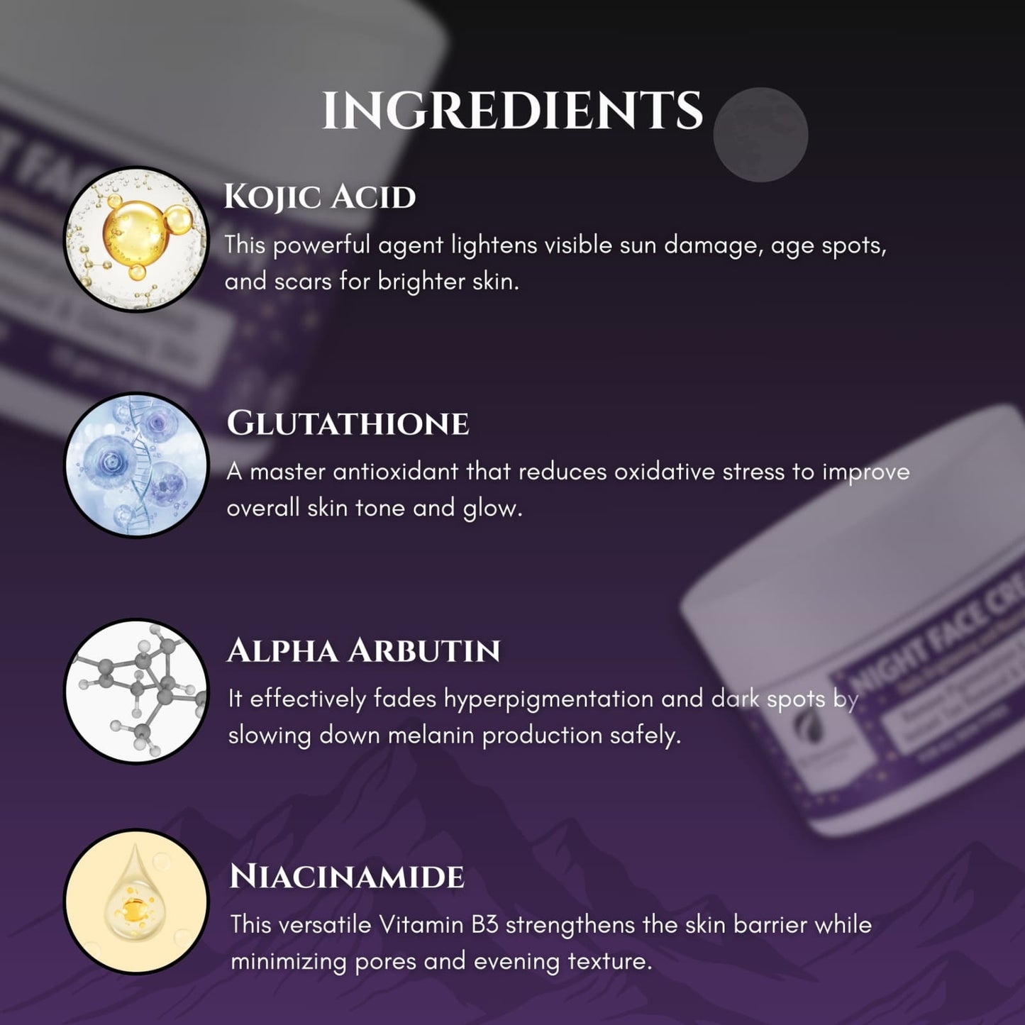 Rudrashree Night Face Cream – Daily Brightening & Nourishing Night Care