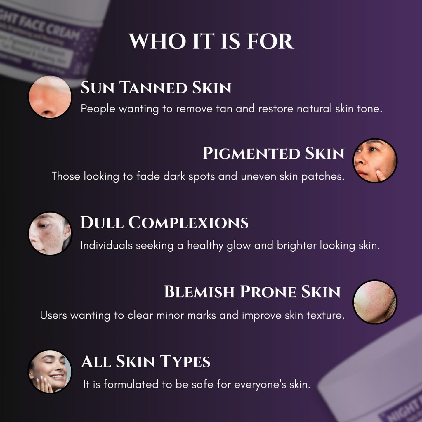 Rudrashree Night Face Cream – Daily Brightening & Nourishing Night Care